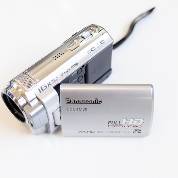 Panasonic HDC-TM30-S / 빈티지 디지털 캠코더