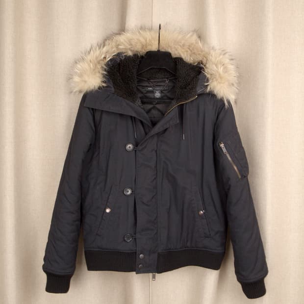 MARC BY MARC JACOBS Raccon Fur Ralgan Ju