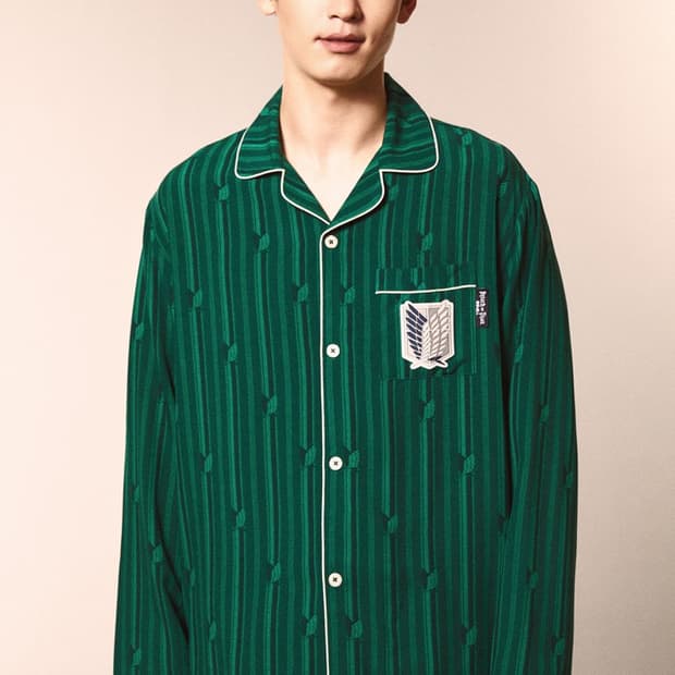 [XL]스파오 진격의거인 파자마 그린