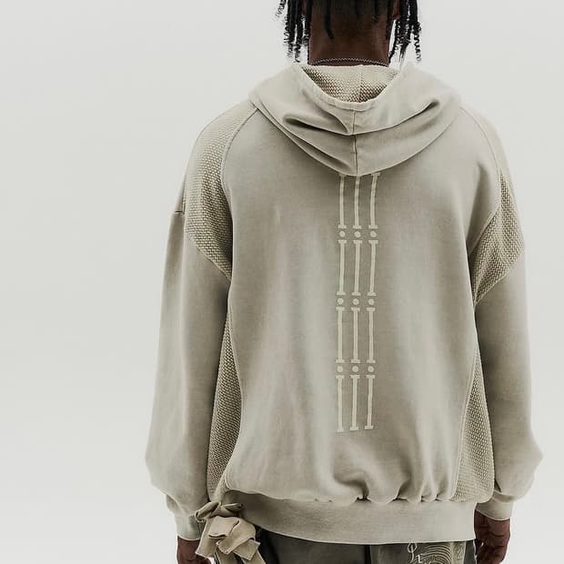 Ignota Core:6 Washed Hoodie Light Beige