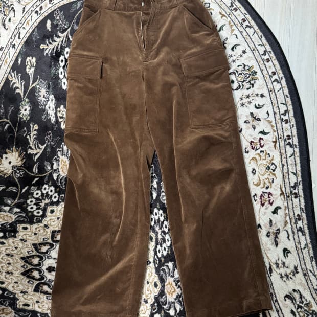 노앙 코듀로이 카고팬츠 L