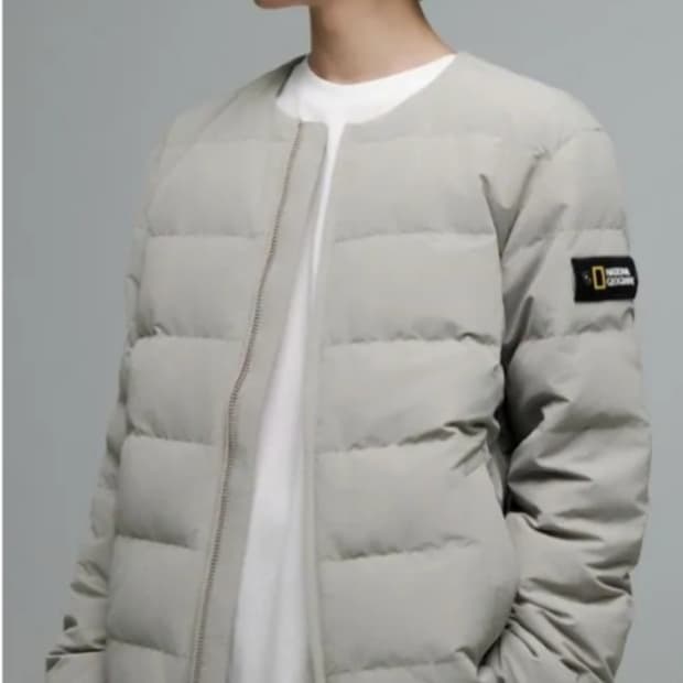 [24년/m/95] 내셔널지오그래픽 u넥 경량패딩