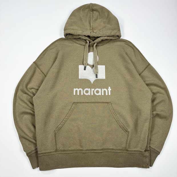 (수선존재) 이자벨마랑 오버핏 후드티 베이지 M