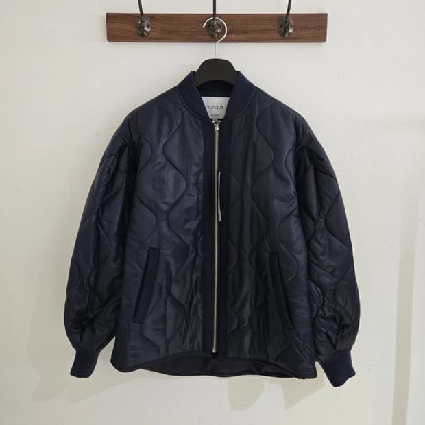 분크 퀼팅 자켓