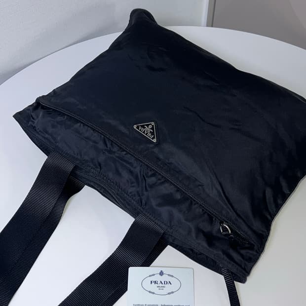 프라다 나일론 숄더백