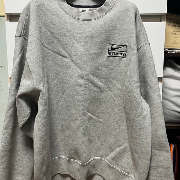 나이키 X 스투시 맨투맨 S