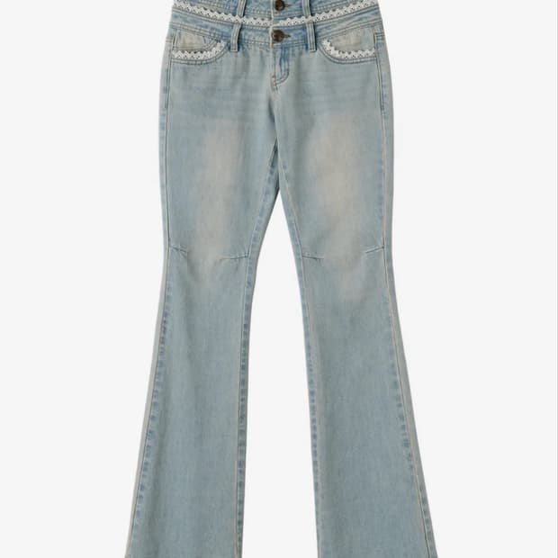 스컬프터 부츠컷 데님