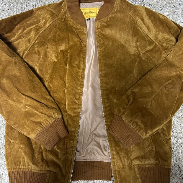 일본제 스웨이드 자켓 사이즈 105