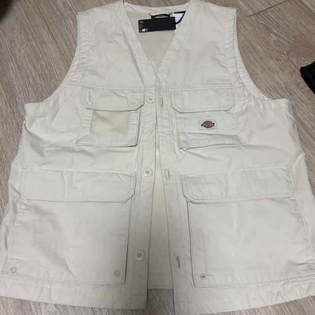 디키즈 포켓 베스트 아이보리 (새상품)