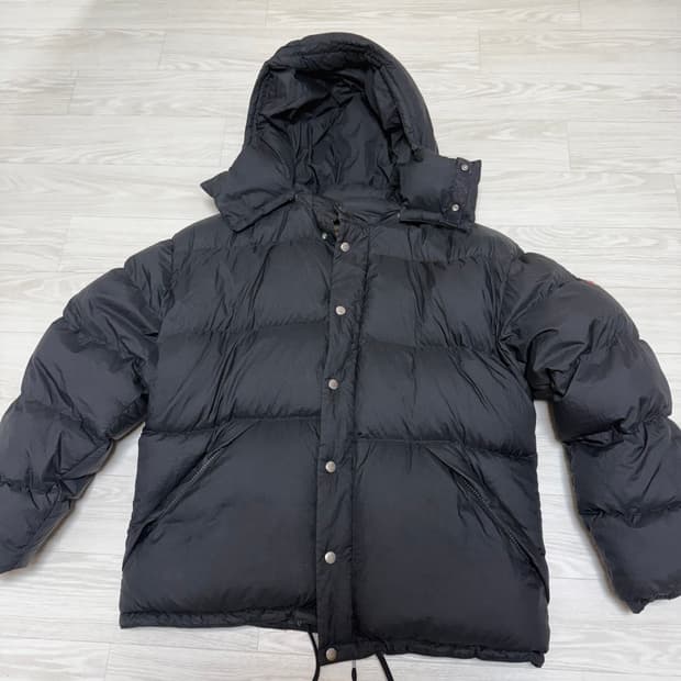 DANTON 화이트구스다운 패딩 (블랙 / L사이즈)