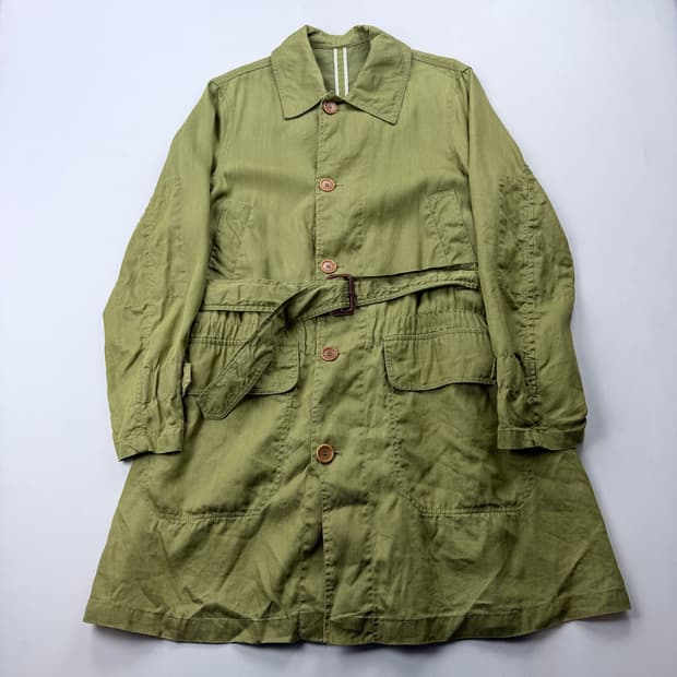 이스트하버서플러스 카키 트렌치코트 48