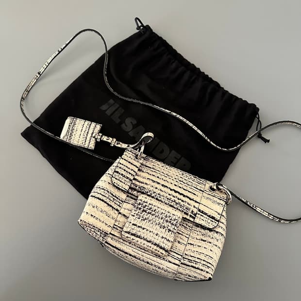 질샌더 jil sander 가죽 숄더백