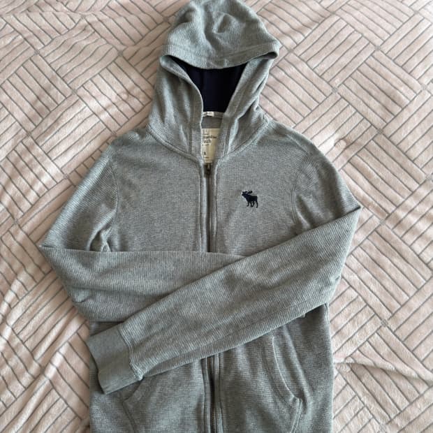 [s] 아베크롬비 와플 슬림핏 후드집업