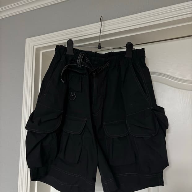 [M] 앤드원더 멀티포켓 쇼츠 블랙