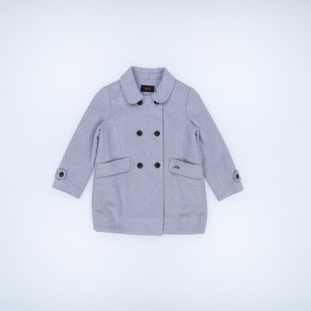 [120/7Y] 닥스 키즈여성 더블 코트 1210H1