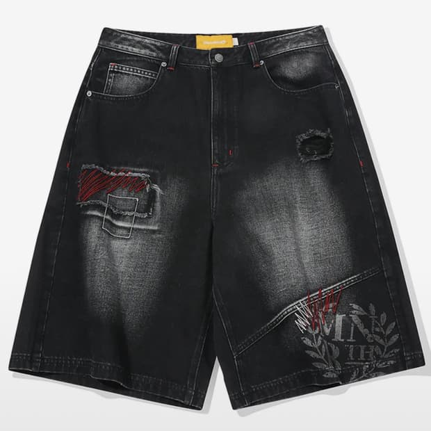 (새상품) 메인부스 버뮤다 데님 팬츠 Painter Denim Short