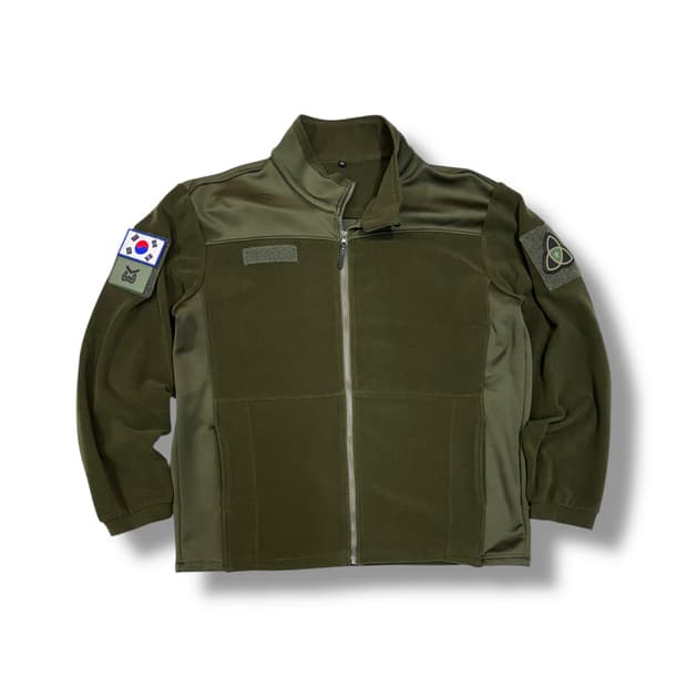 대한민국 육군 35사단 간부 후리스 집업 (3XL)  