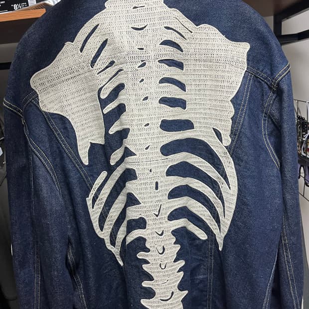 캐피탈 본 데님 자켓 48 