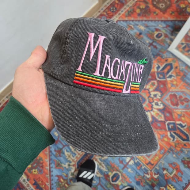 오가프 동아일보 매거진 모자 프리 차콜그레이 