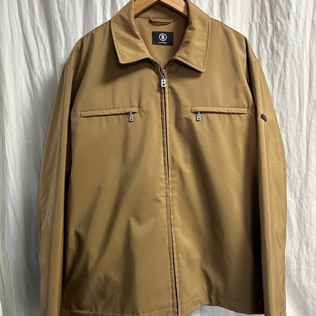 보그너 남성 클래식 지퍼 자켓 100