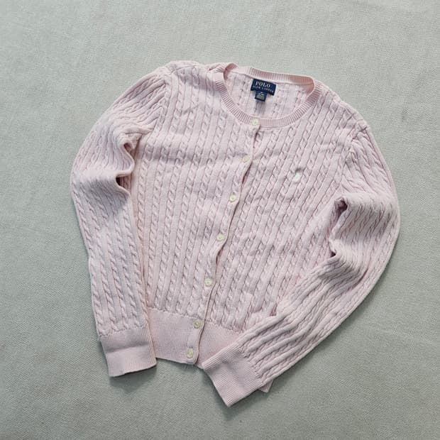 M 폴로랄프로렌 키즈 케이블 니트 가디건 0406Y