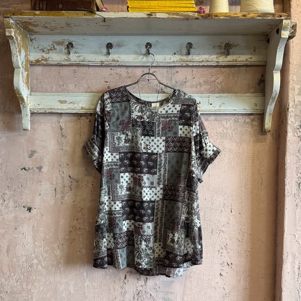 Heart Paisley Blouse 0036
