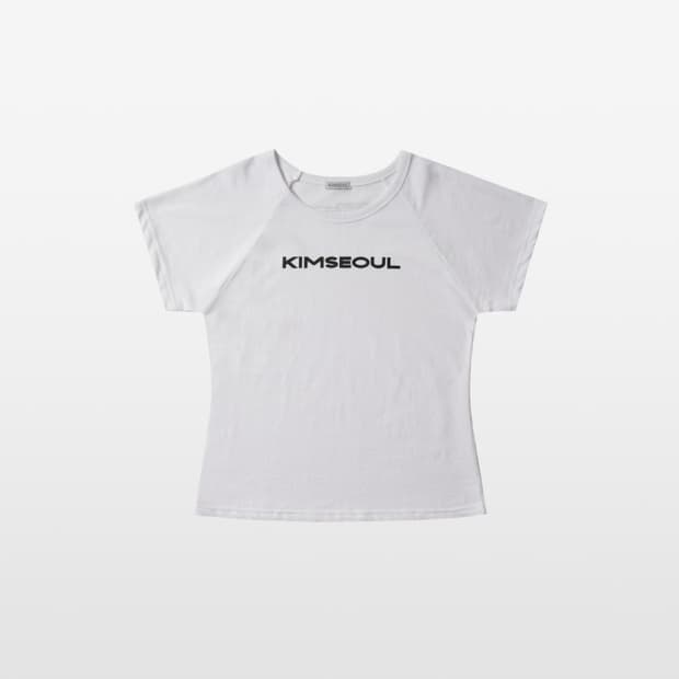 새상품) 킴즈서울 SLUB STANDARD LOGO TEE