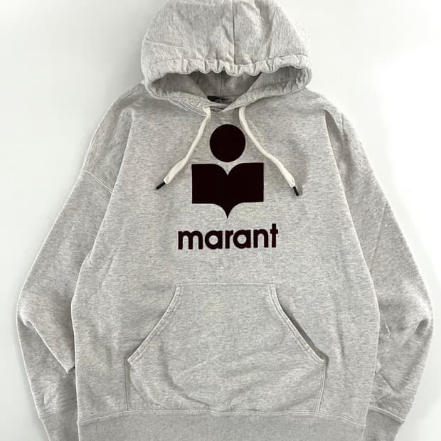 Isabel Marant 이자벨마랑 마일리 로고 후드 티셔츠