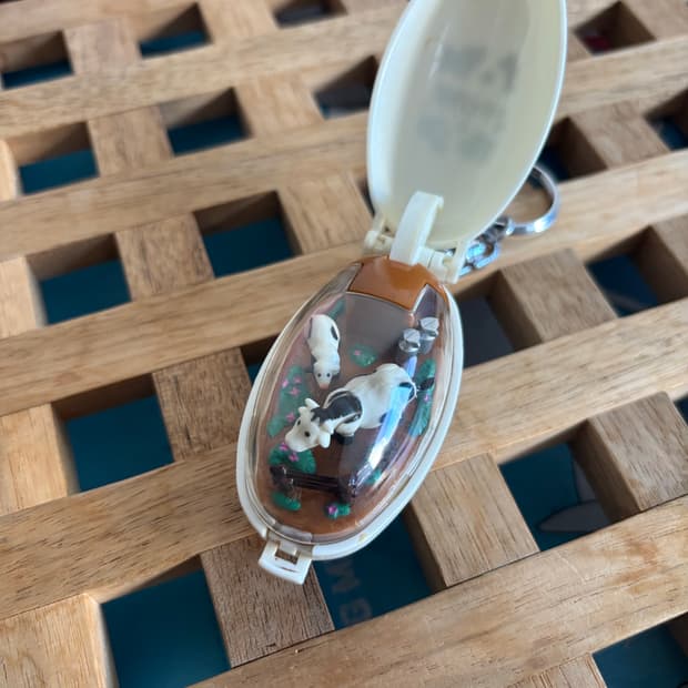 미국 MOO 소 농장 키링