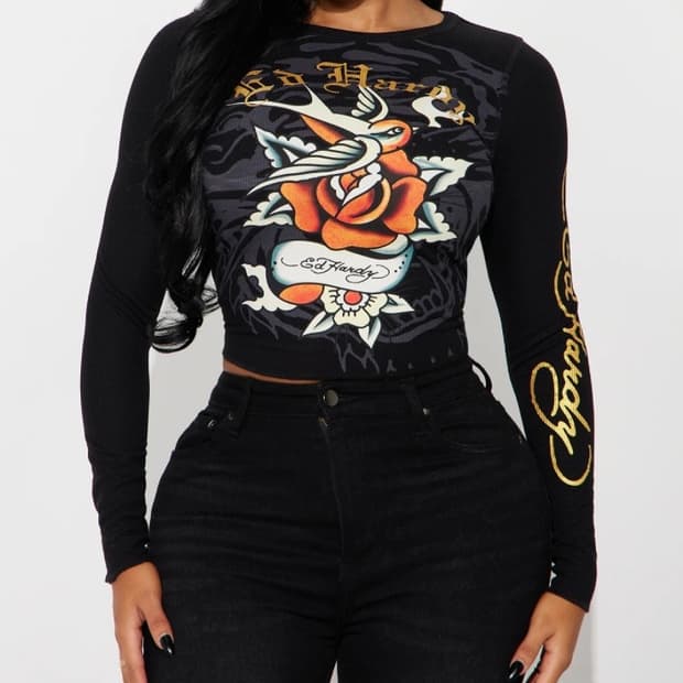 [새제품] 에드하디 써멀 롱슬리브 긴팔티