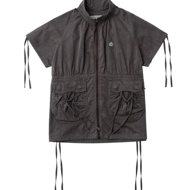 코이세이오 셔링 포켓 자켓 버건디