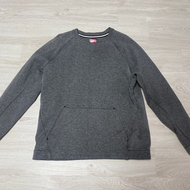 [XL] 나이키 테크 플리스 기모 맨투맨 그레이