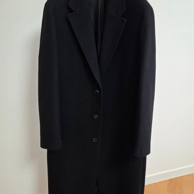 vivastudio 캐시미어 롱코트 블랙 L