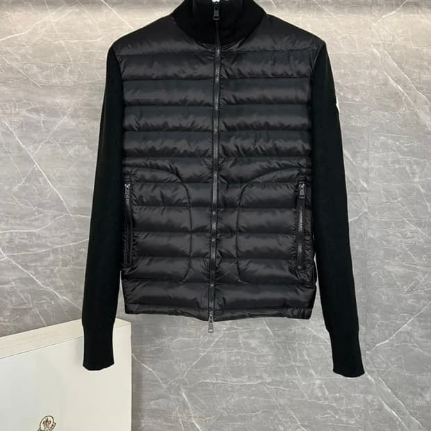 몽클레어 니트패딩 울 가디건