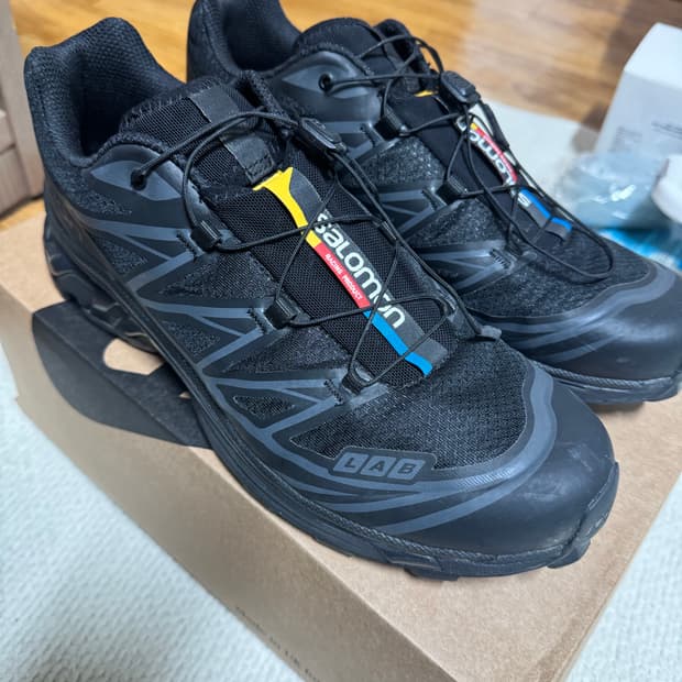 살로몬 XT-6 ADV 블랙 280