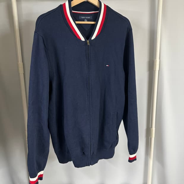 타미힐피거 코튼 혼방 자켓