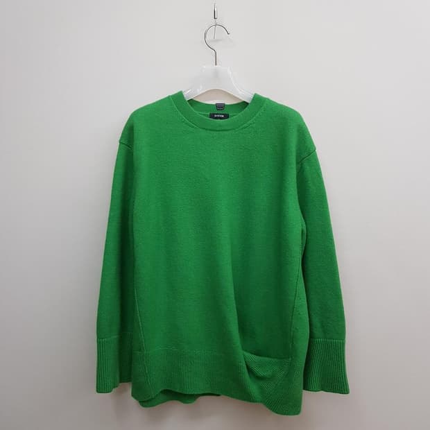 한섬 시스템  2023 루즈핏 울 니트 스웨터  F사이즈