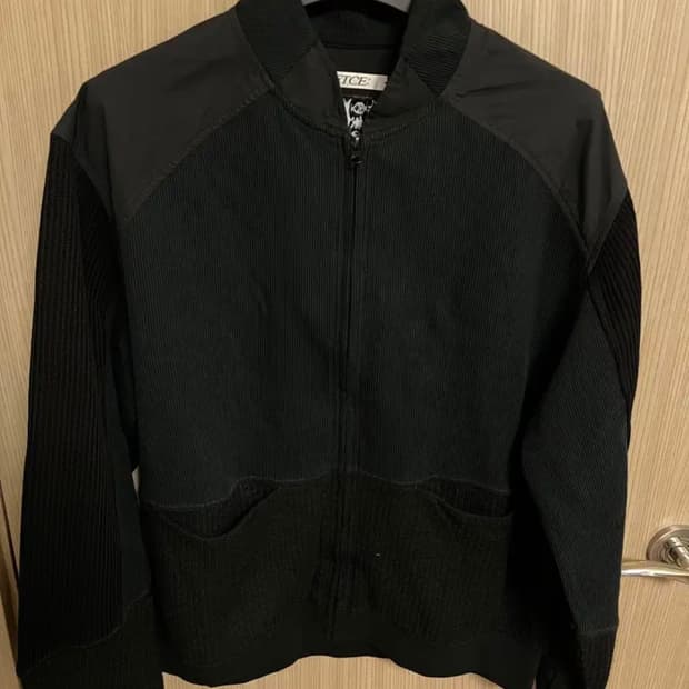 etce 니트 집업 자켓