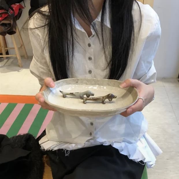 튜프티 127room 버튼 셔츠