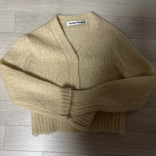 오픈와이와이 앙고라 가디건