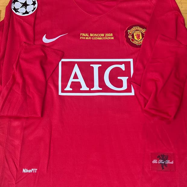 레트로 맨체스터유나이티드 홈 호날두 유니폼 긴팔