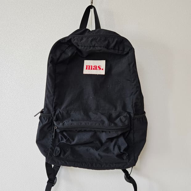 [번장 최저가!!][A+급 정품] 마스마룰즈 블랙 백팩 컨디션 굳~