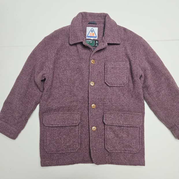 (무료배송) 나이젤카본 영국산 멜톤울 맥키노 자켓 / 퍼플 / XL