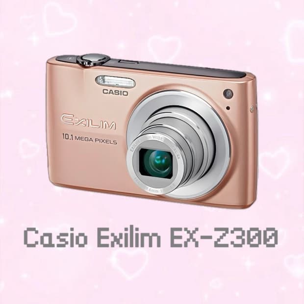 카시오 엑슬림 EX-Z300 빈티지 디지털 카메라