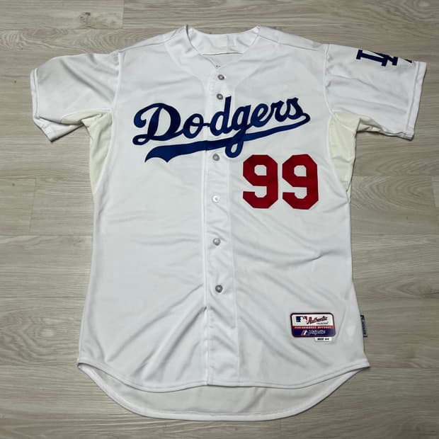 [44] 마제스틱 MLB LA다저스 홈 류현진 유니폼
