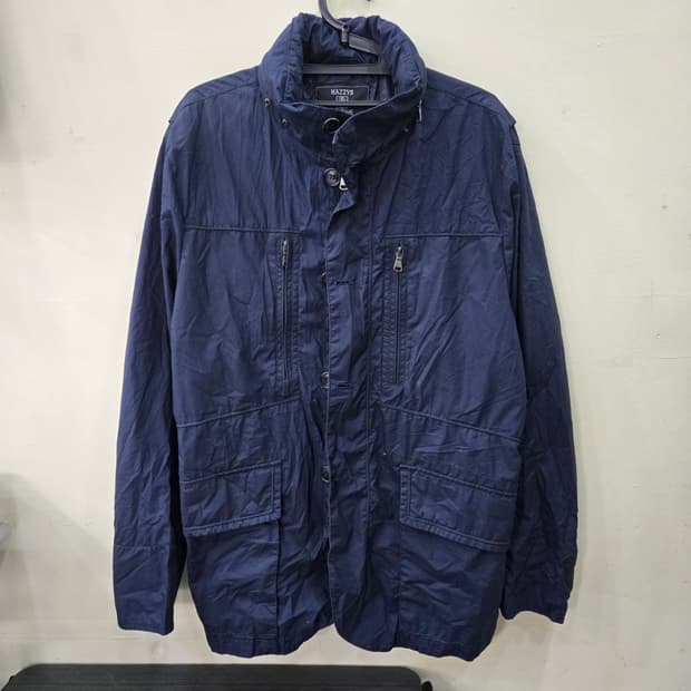 [110] HAZZYS J.J.ONE 패딩 점퍼 (네이비)