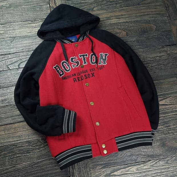 [MLB] 보스턴 스웻 후드 바시티 자켓 M18054