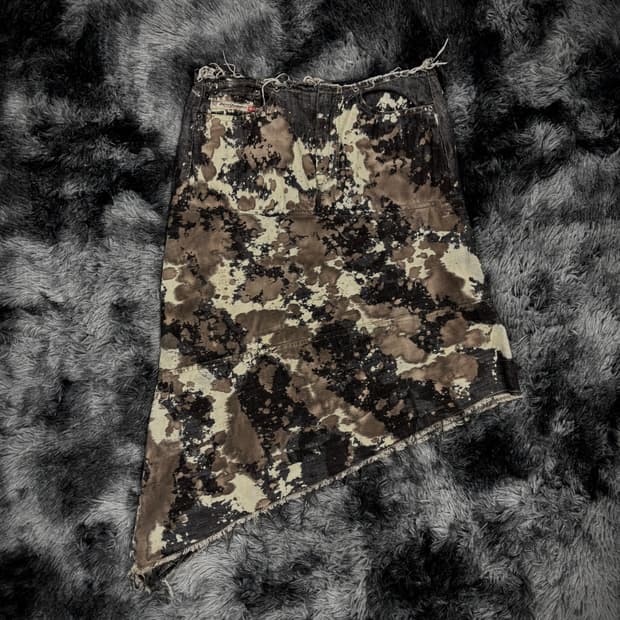 Diesel 타이다이 언발란스 스커트