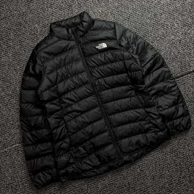 노스페이스 블랙 라이트 경량 다운 패딩 자켓 1913