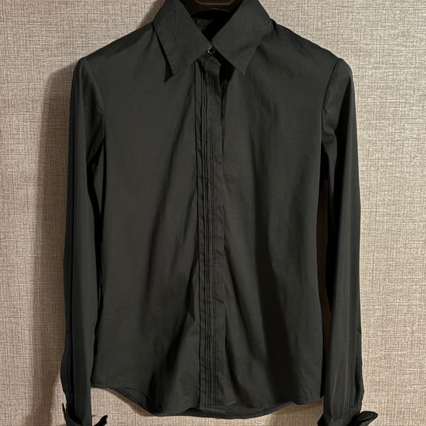 띠어리 Theory 블랙 셔츠 (사이즈 0)